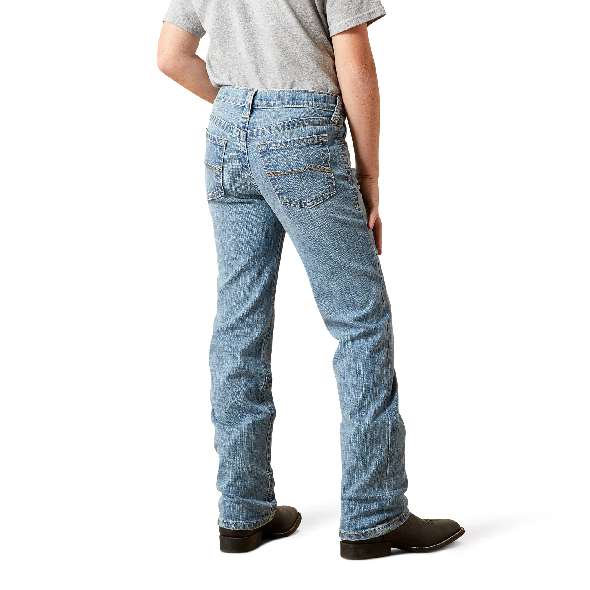 Ariat Boys B5 Slim Darian Straight Leg Jeans - Image 2