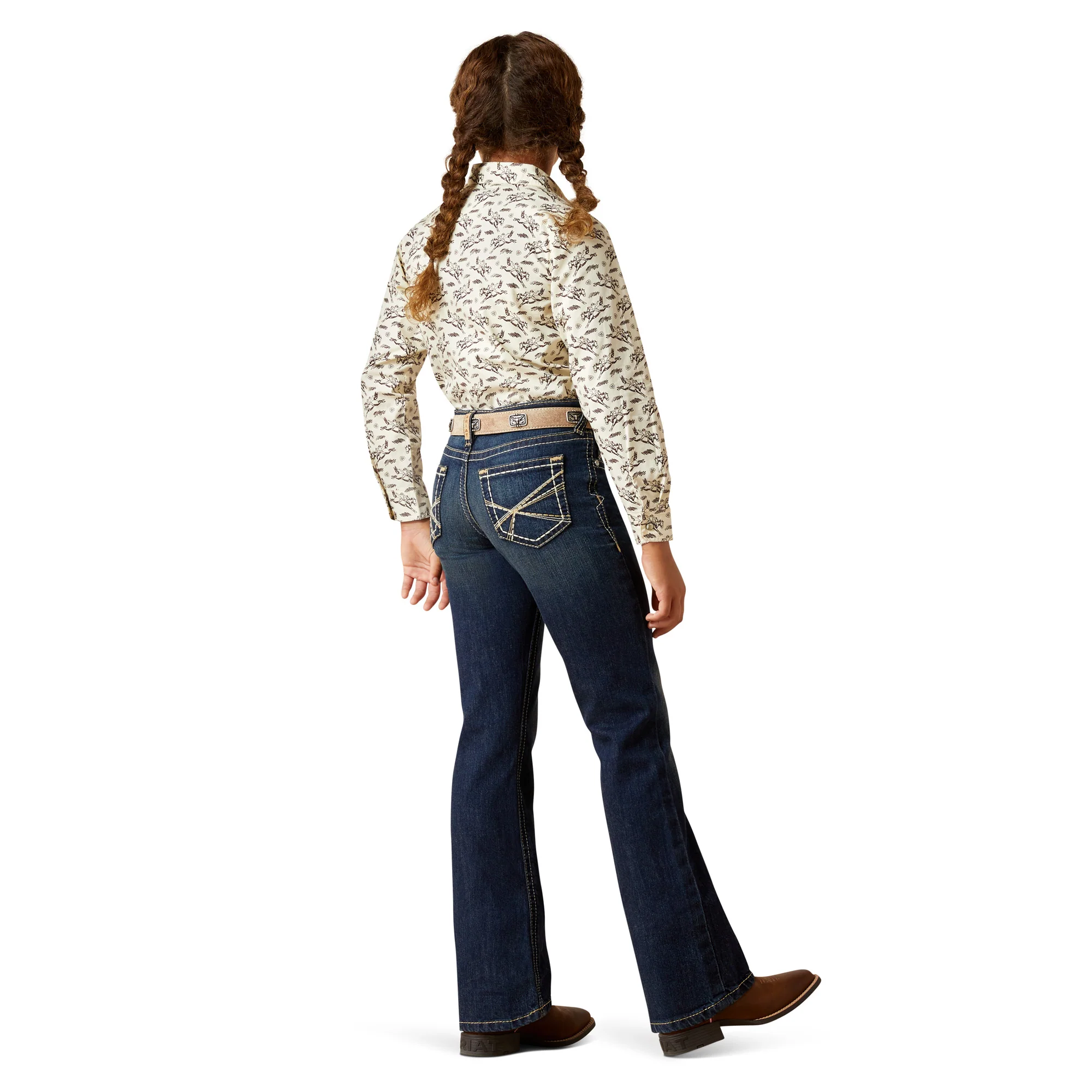 Ariat Girls Alina Boot Cut Jeans - Image 2