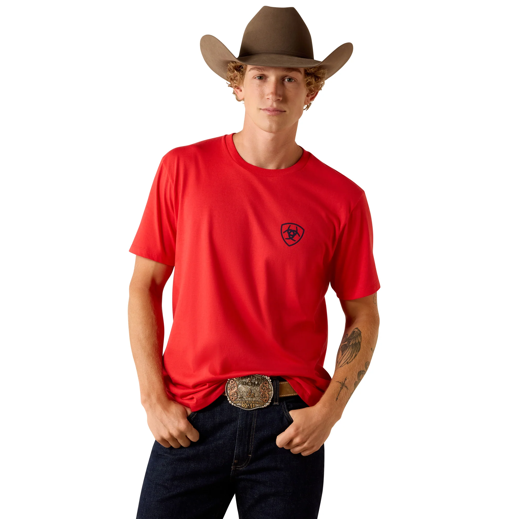 Ariat Mens Chinelos Hex Classic Fit T-Shirt