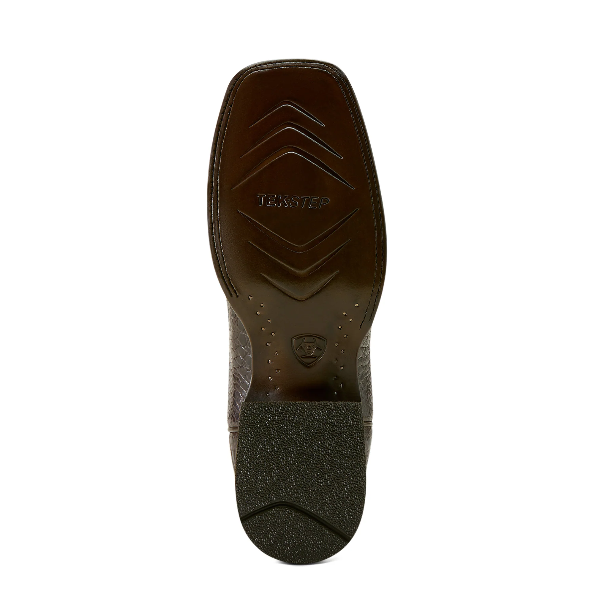 Ariat Mens Classic Callen Chocolate Caiman Belly Boots - Image 4