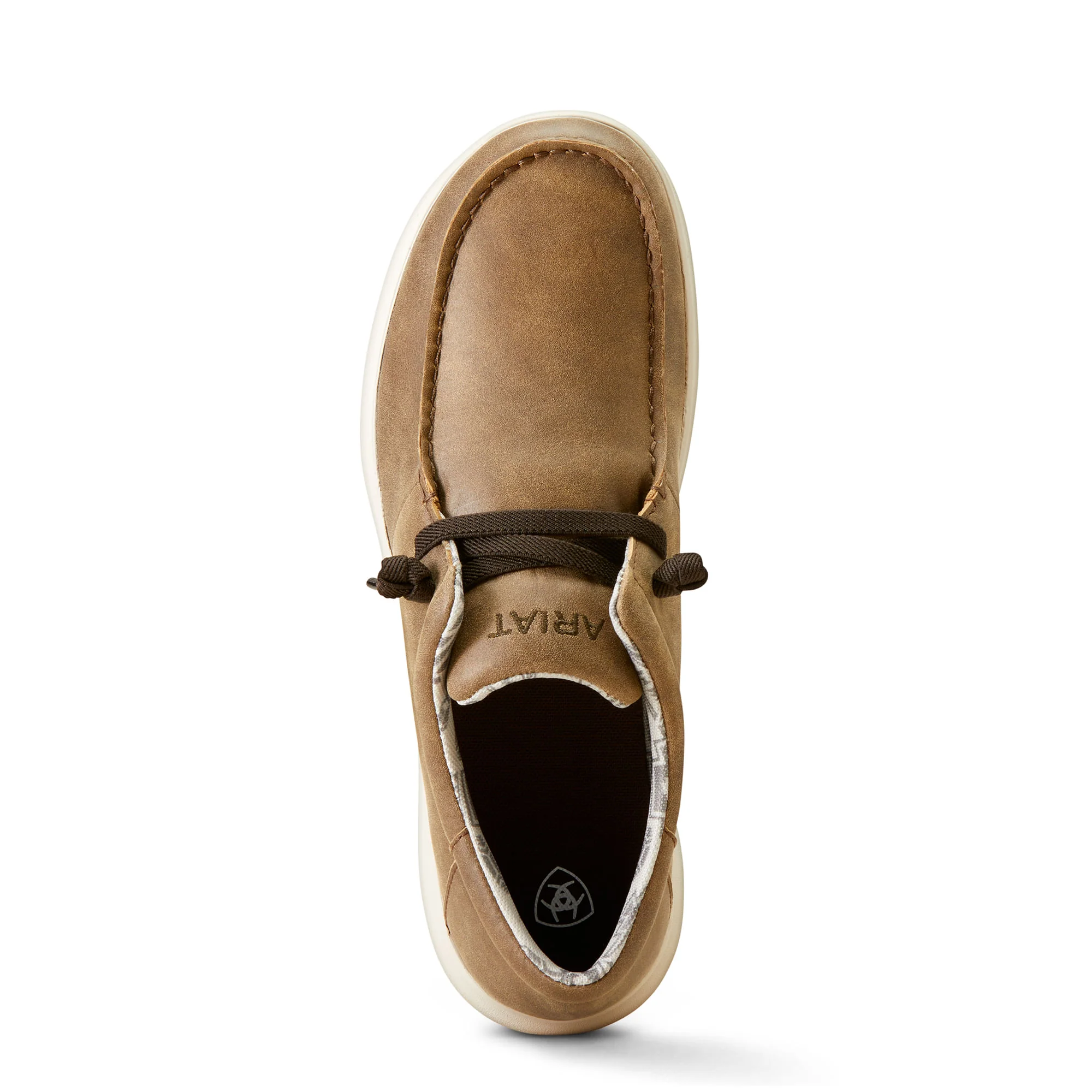 Ariat Mens Hilo Brown Bomber Casual Shoes - Image 3