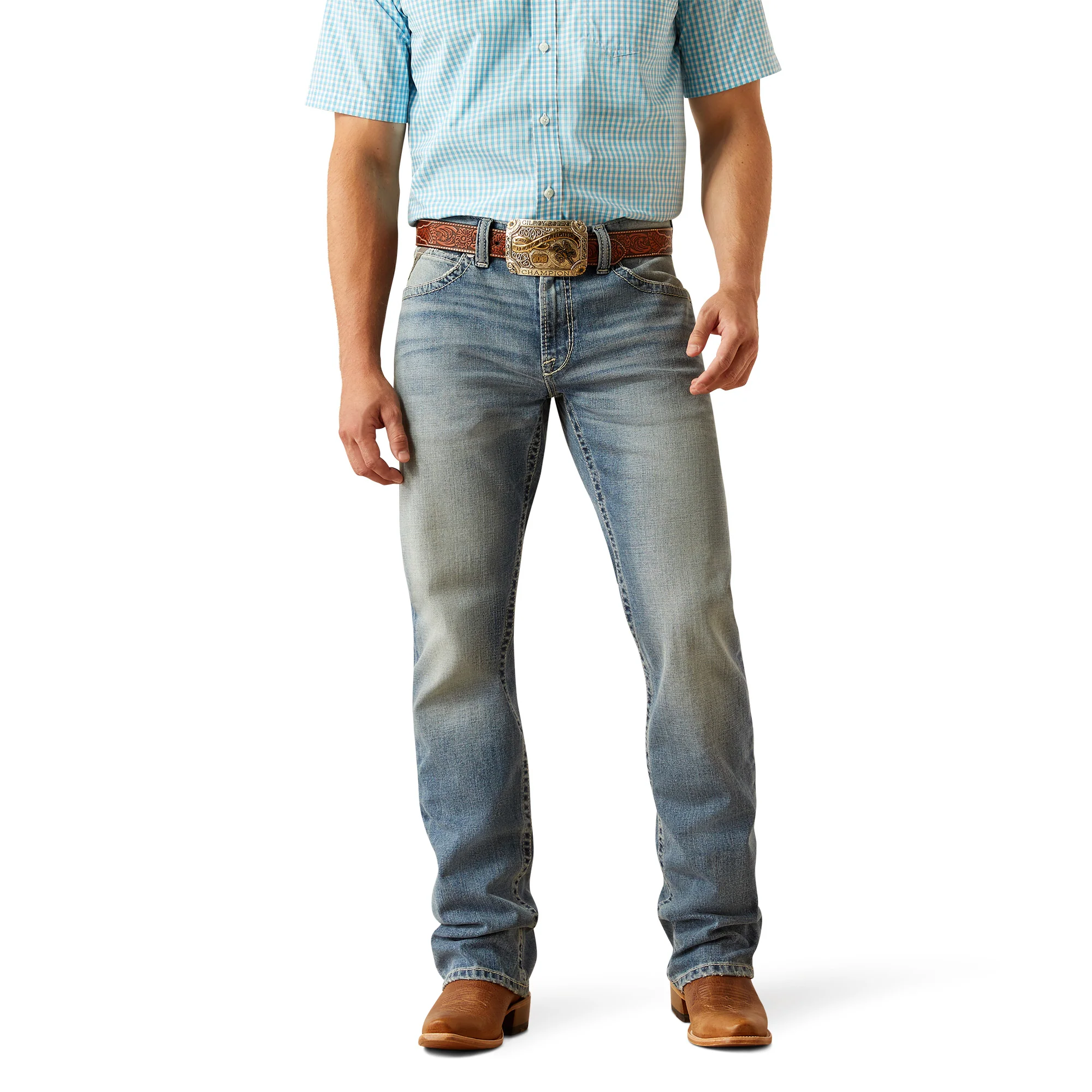 Ariat Mens M4 Relaxed Reece Straight Leg Jeans