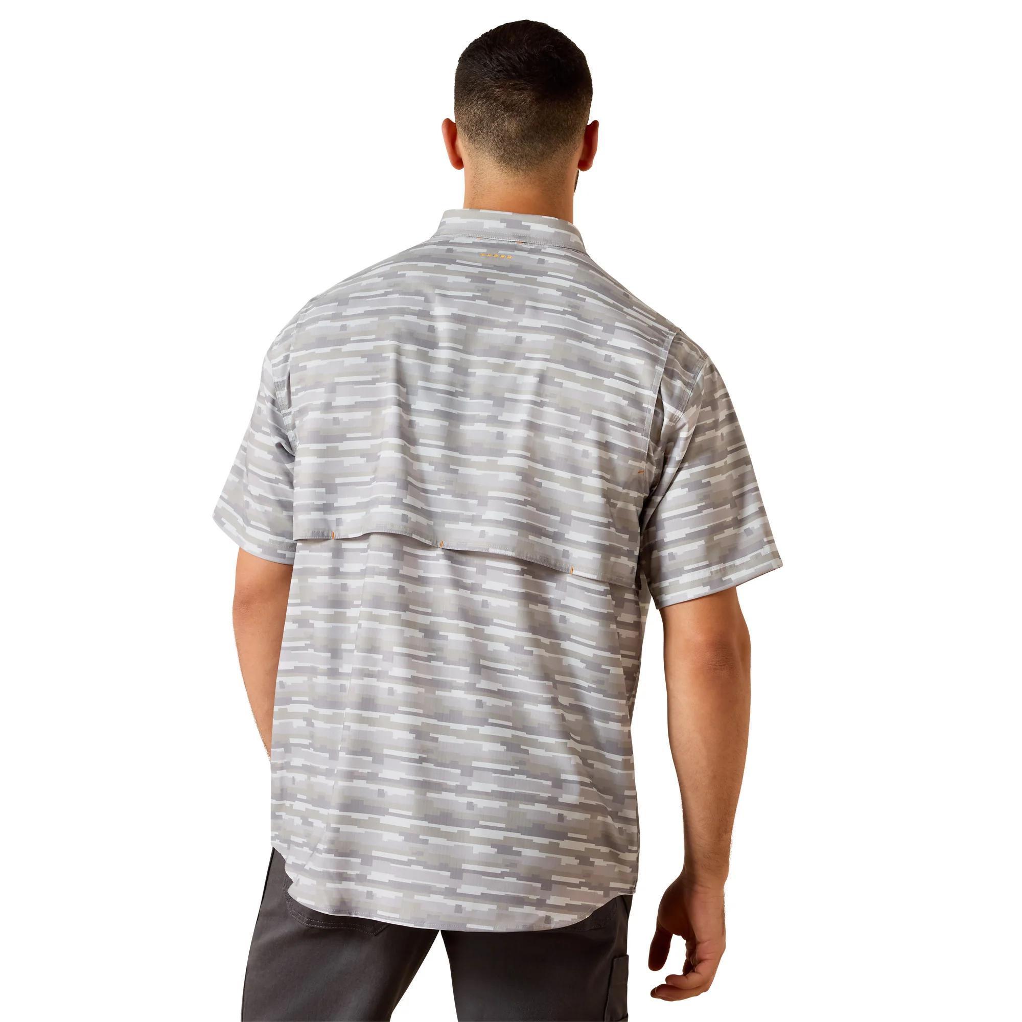 Ariat Mens Printed Rebar Made Tough VentTEK DuraStretch Work Shirt - Image 2