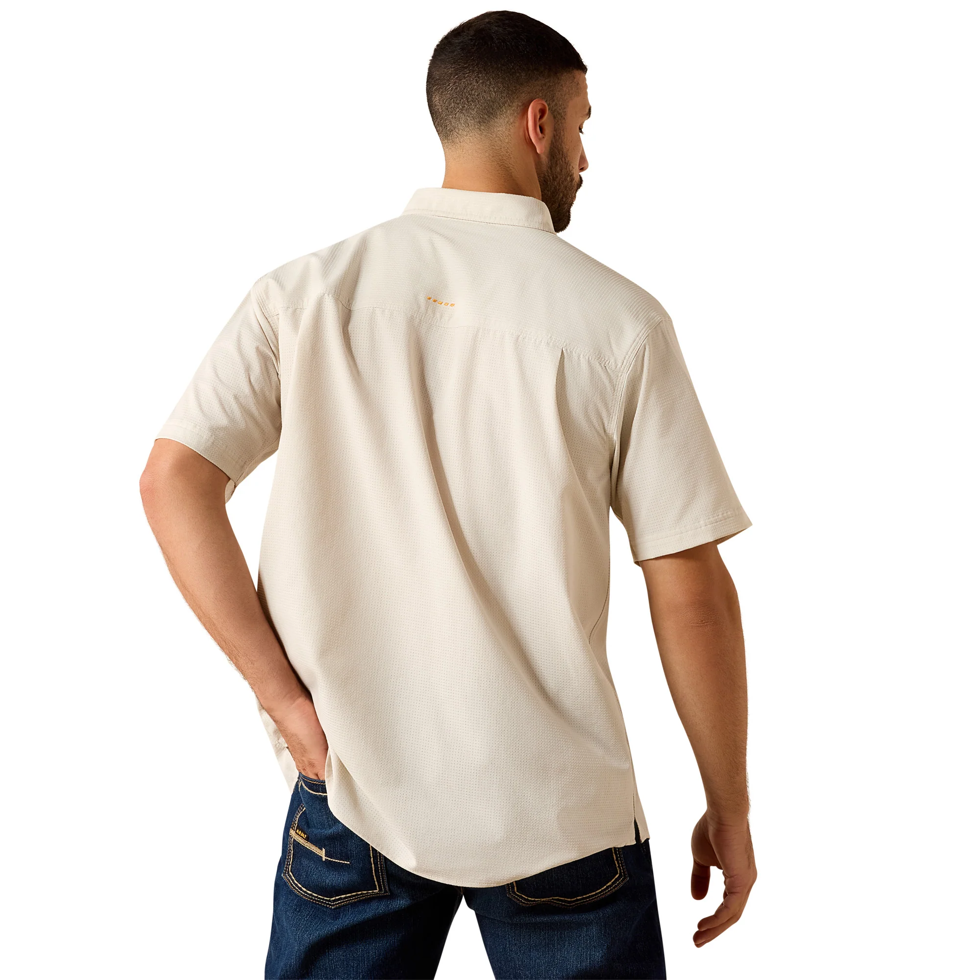 Ariat Mens Rebar Made Tough 360 Airflow Work Shirt - Image 2