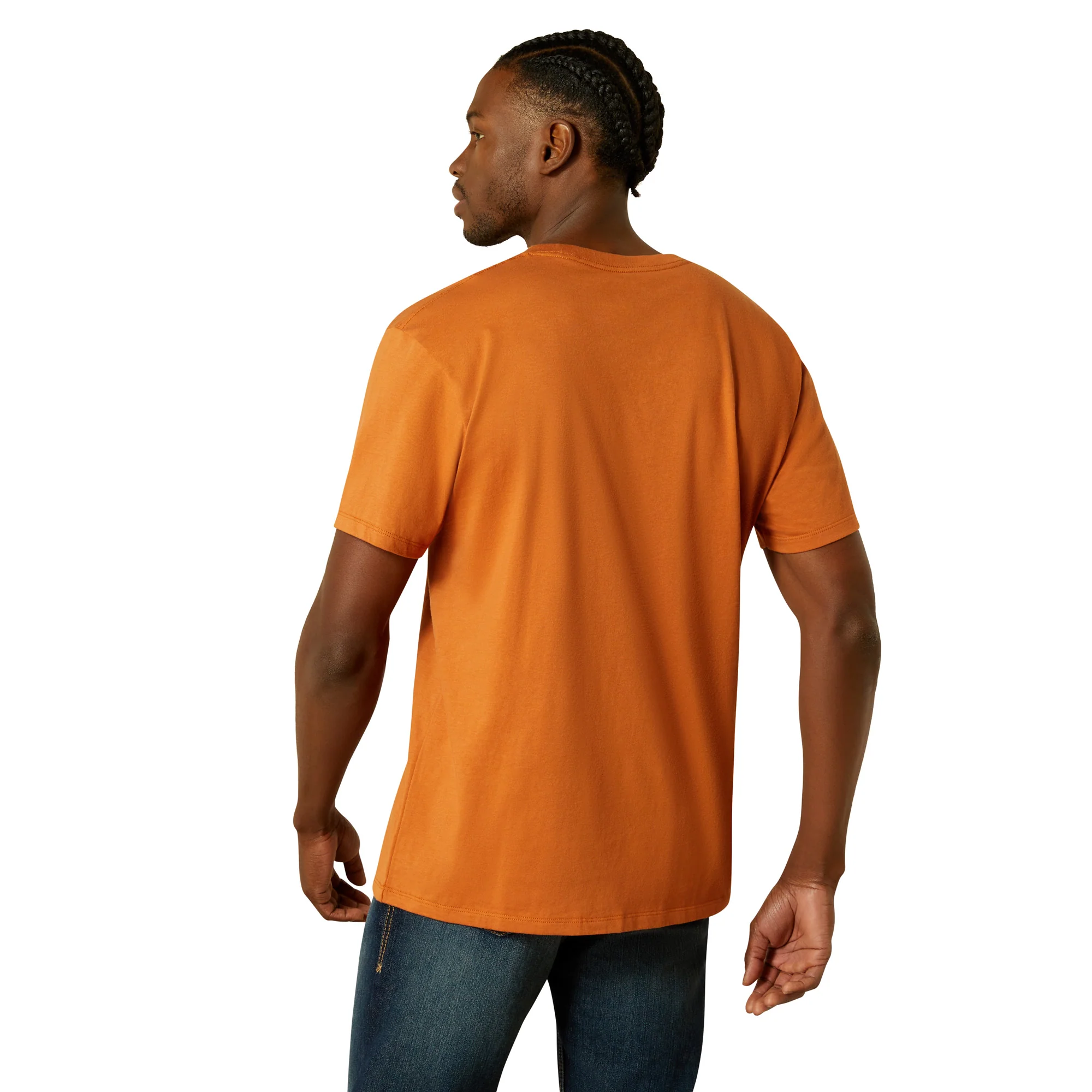 Ariat Mens Underlands Camo Badge T-Shirt - Image 2