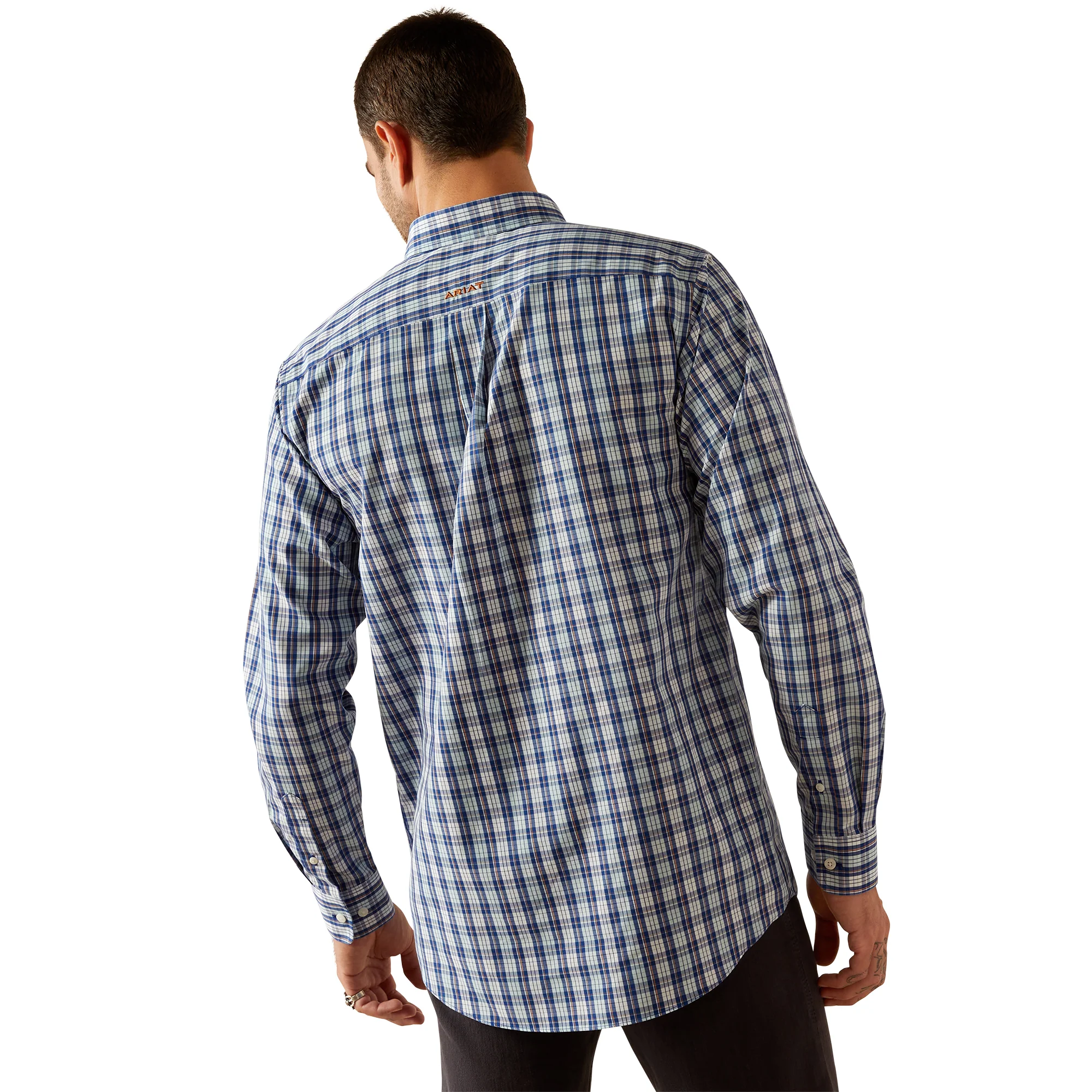 Ariat Mens Wrinkle Free Bronson Fitted Shirt - Image 2