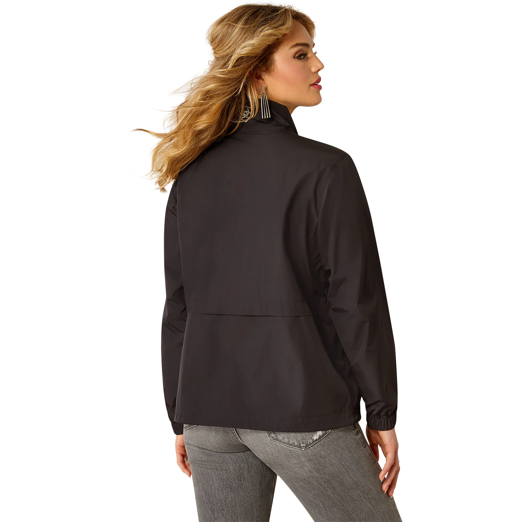 Ariat Womens Black Whisper Pullover Jacket - Image 2