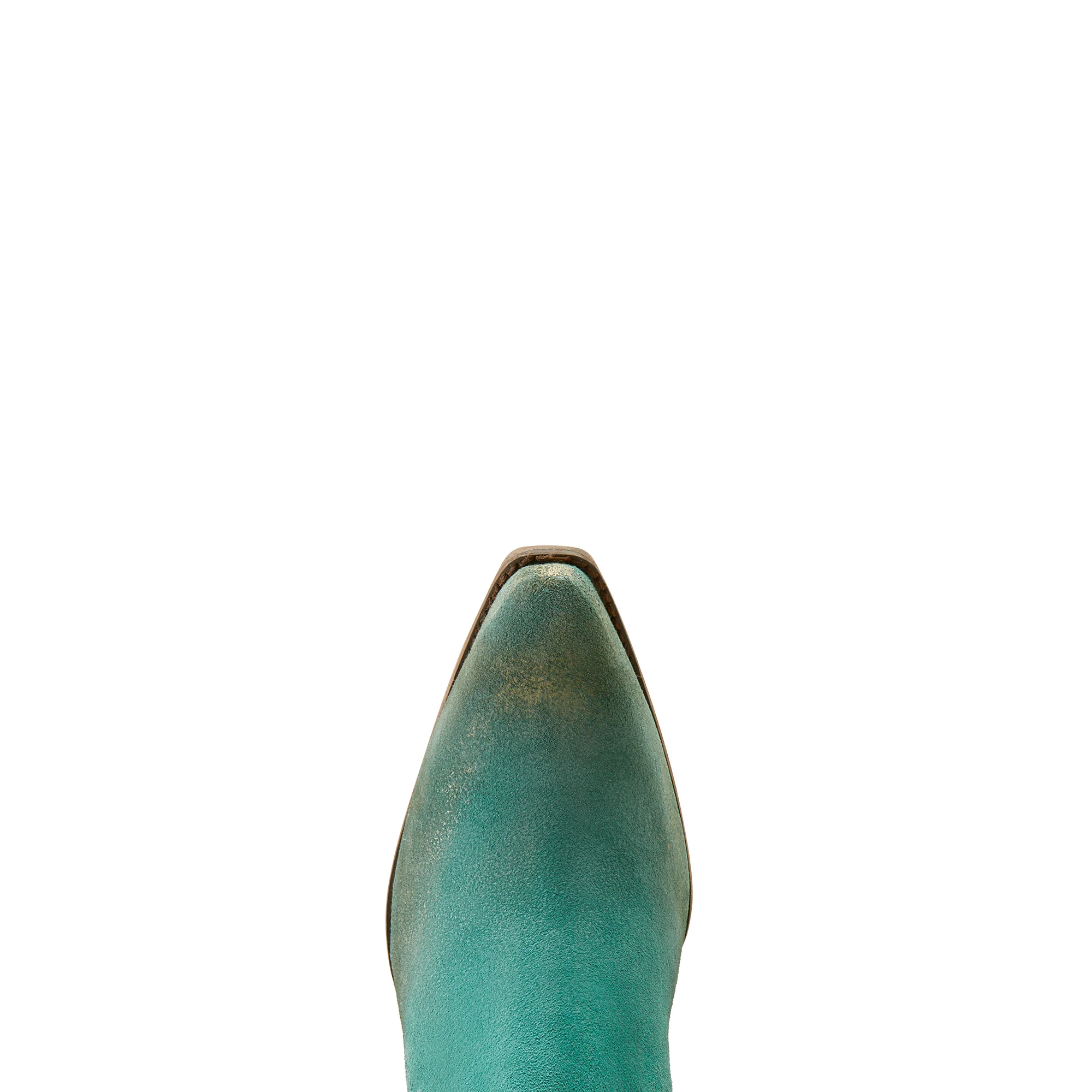 Ariat Womens Bradley Turquoise Leopard Booties - Image 2