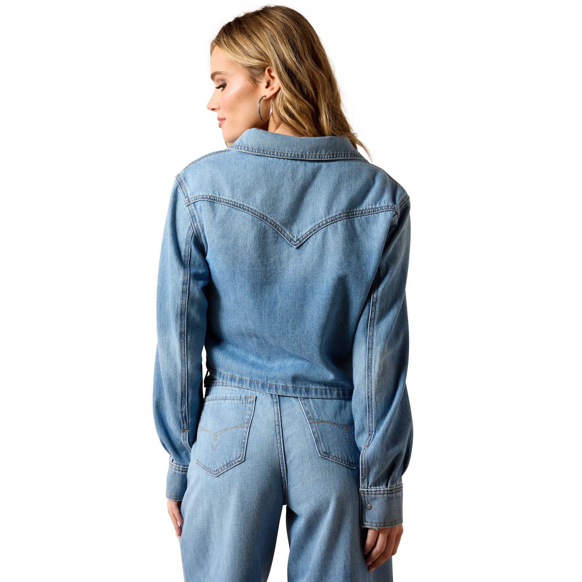 Ariat Womens Cropped Comfort Shirt - Image 3