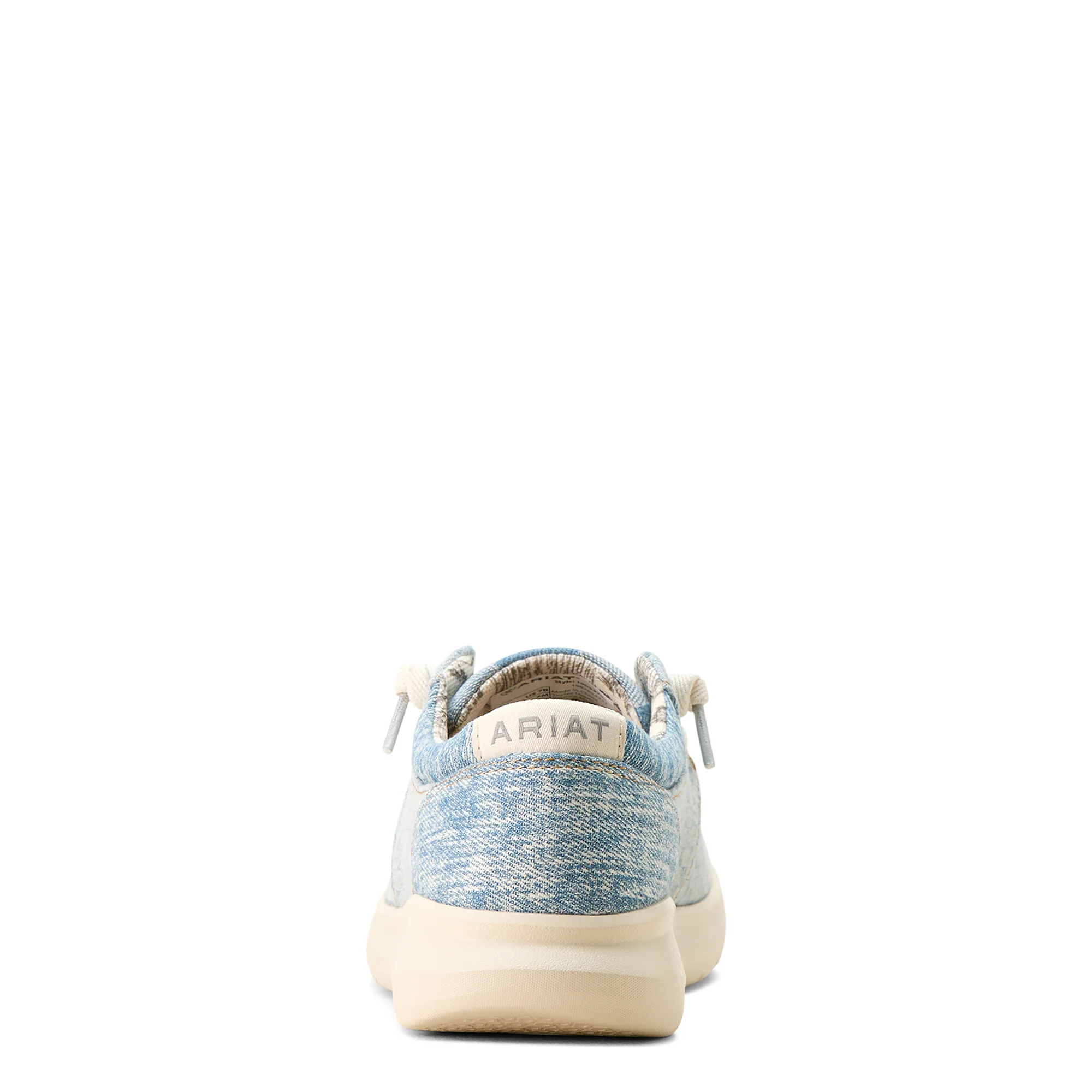 Ariat Womens Denim Checkered Hilo Shoes - Image 3