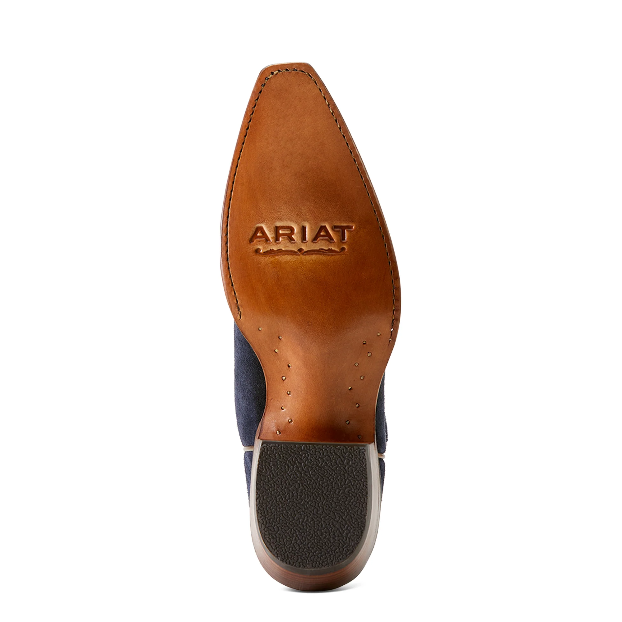 Ariat Womens Jukebox Blue Suede Boots - Image 3