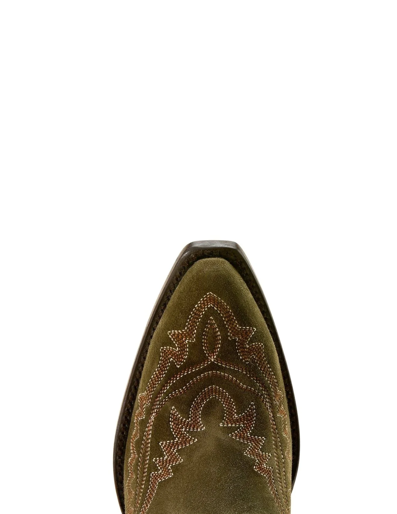 Ariat Womens Olive Suede Casanova Western Boots - Image 2