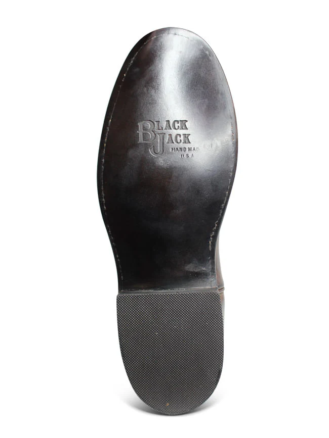 Black Jack Mens Chocolate Mad Dog Goat Roper Boots - Image 4
