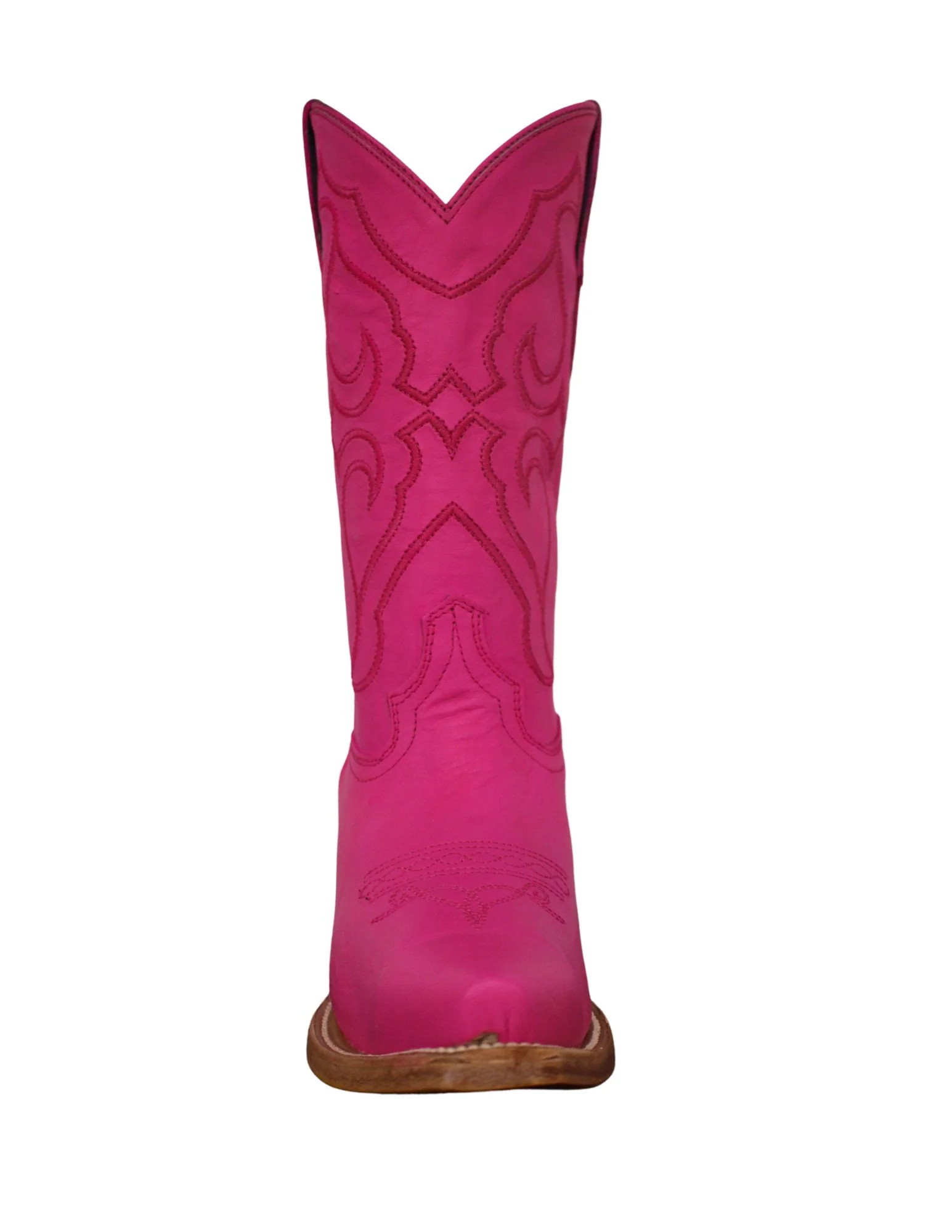 Corral Girls Fuchsia 10" Leather And Embroidery Boots - Image 2