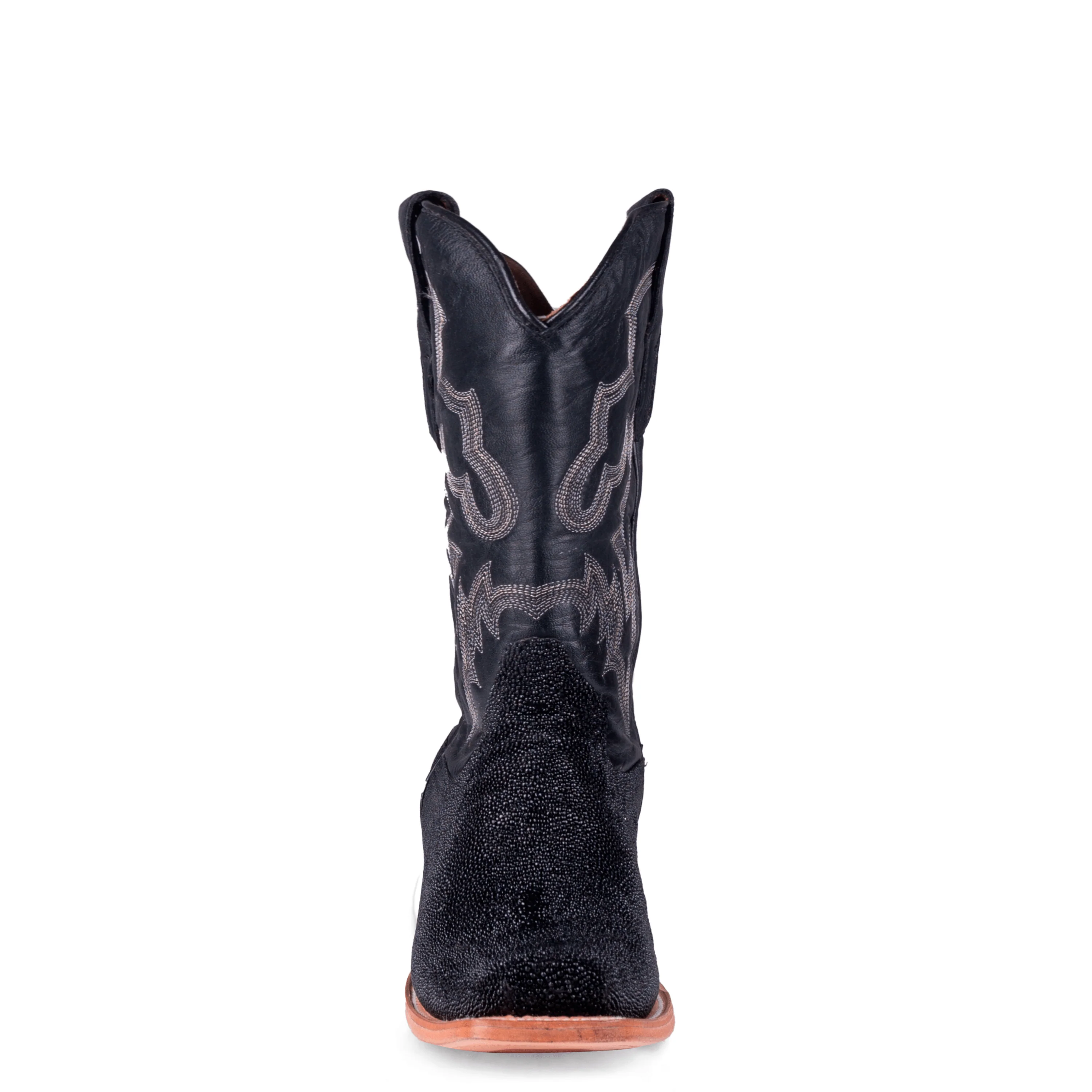 Corral Mens Black Stingray Embroidered Horseman Boots - Image 2