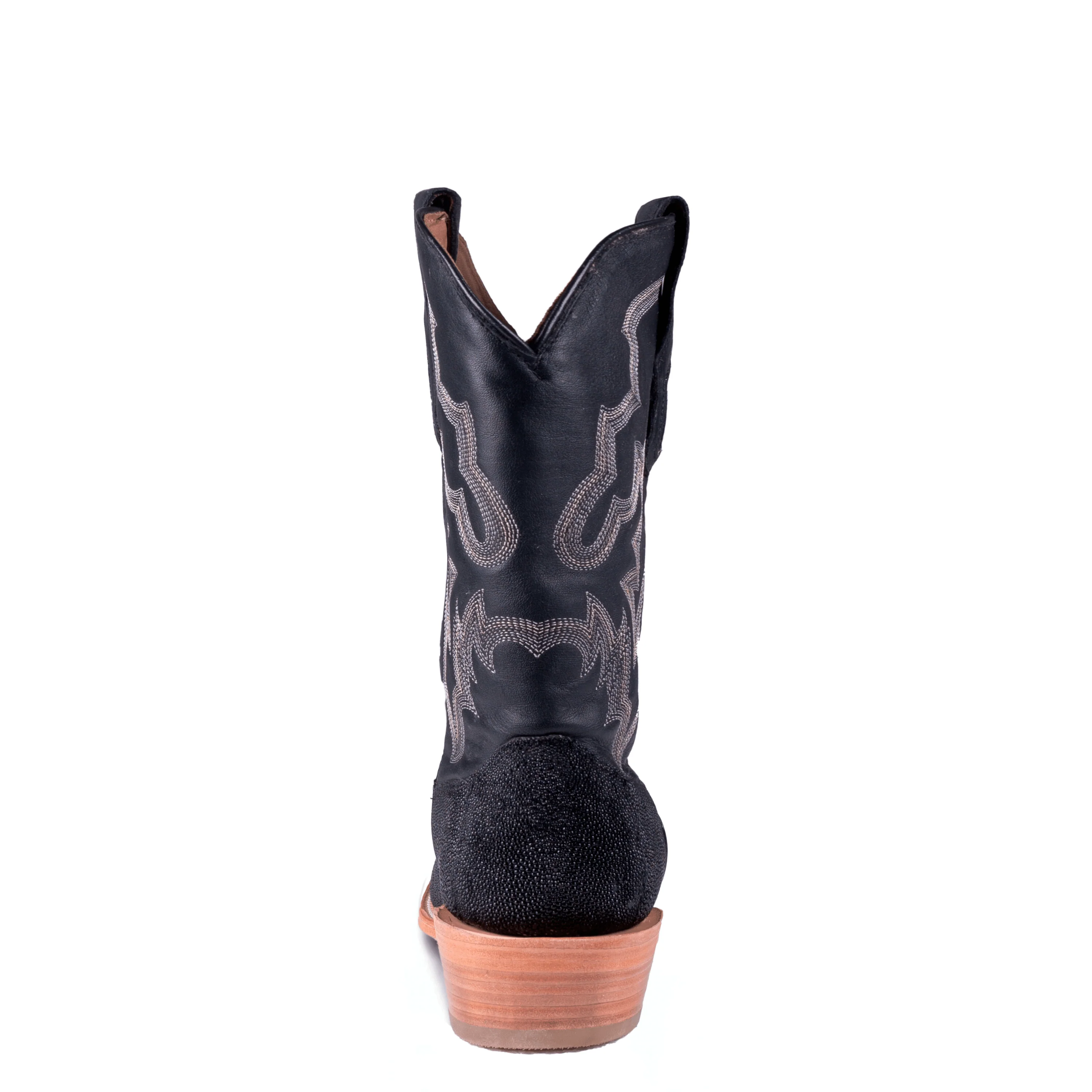 Corral Mens Black Stingray Embroidered Horseman Boots - Image 3