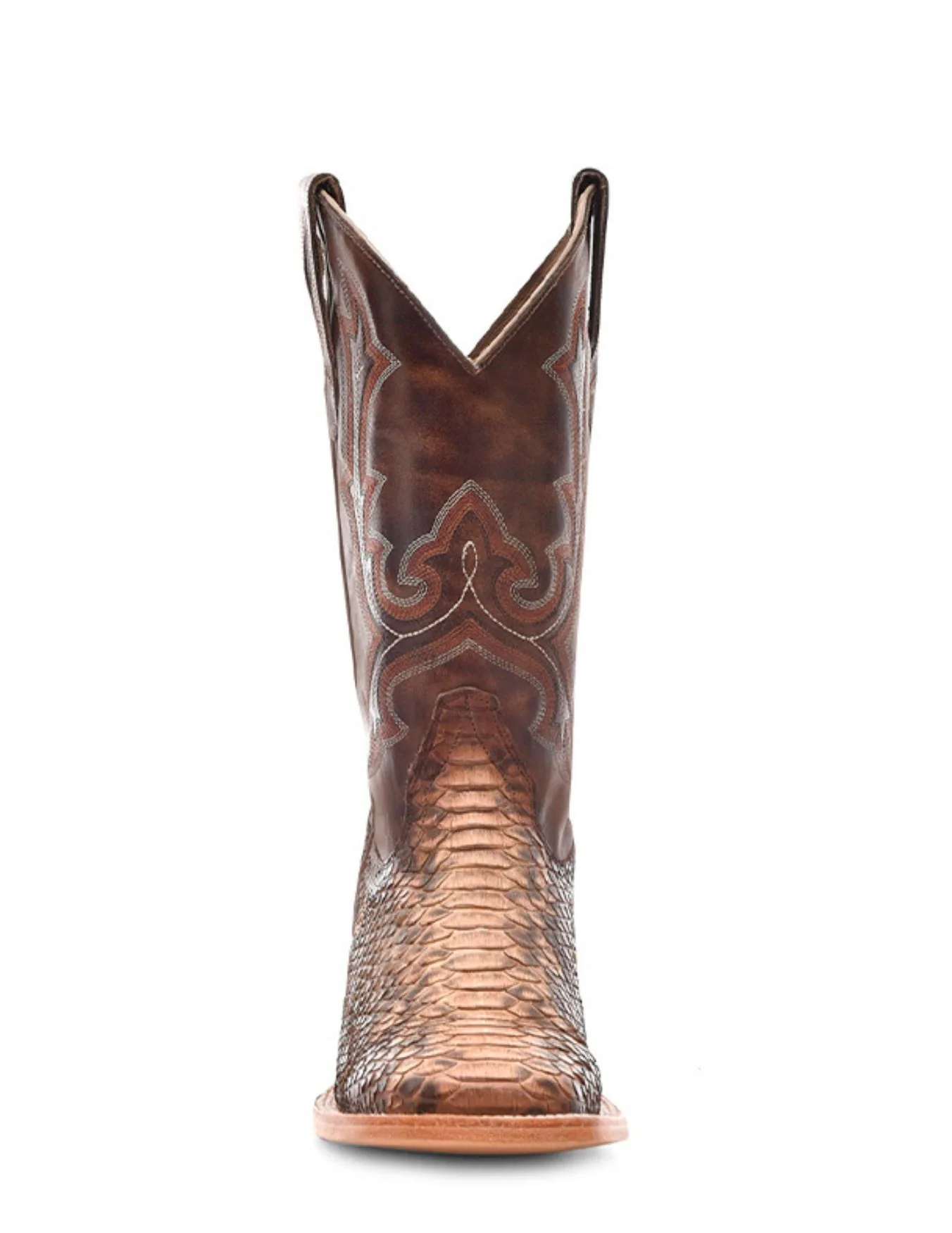 Corral Mens Taupe Python Boots - Image 4
