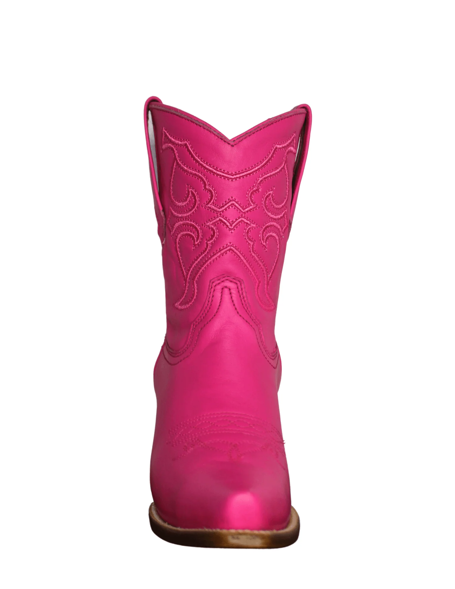 Corral Womens Fuchsia 8.5"  Embroidery Ankle Boots - Image 2