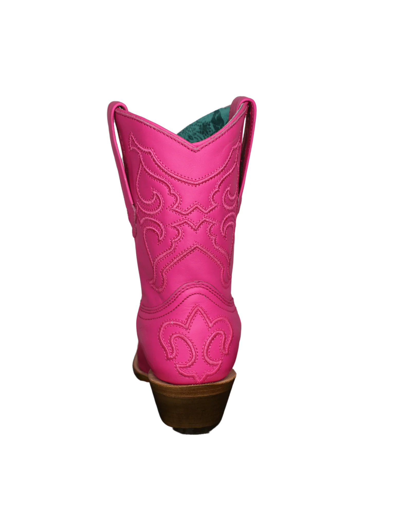 Corral Womens Fuchsia 8.5"  Embroidery Ankle Boots - Image 3