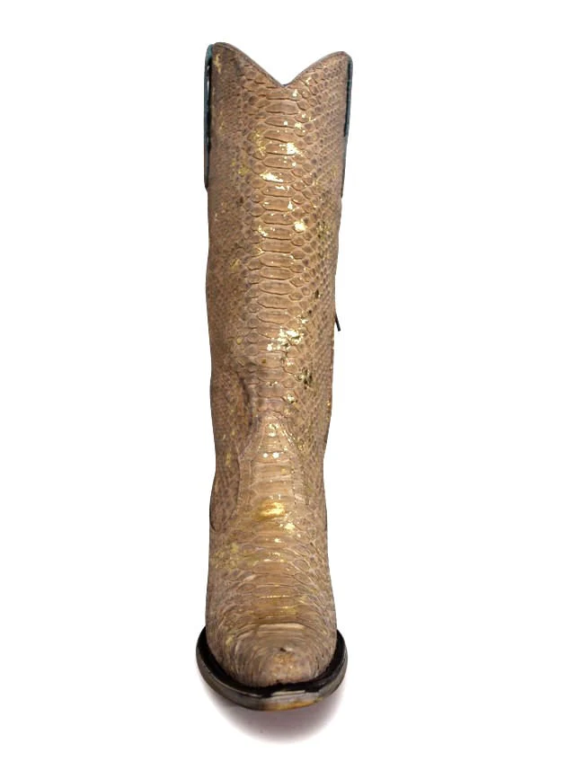 Corral Womens Tall Top Python Boots - Image 2