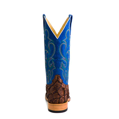 Horse Power Mens Royal Blue Sinsation Cigar Big Bass Boots - Image 2