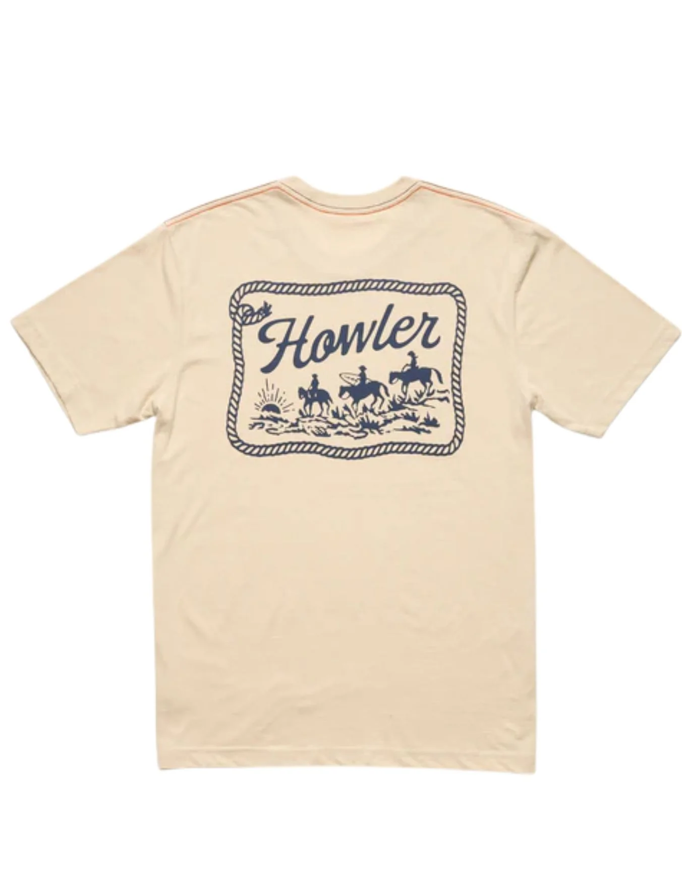 Howler Bros Howler Posse Sand T-Shirt - Image 2