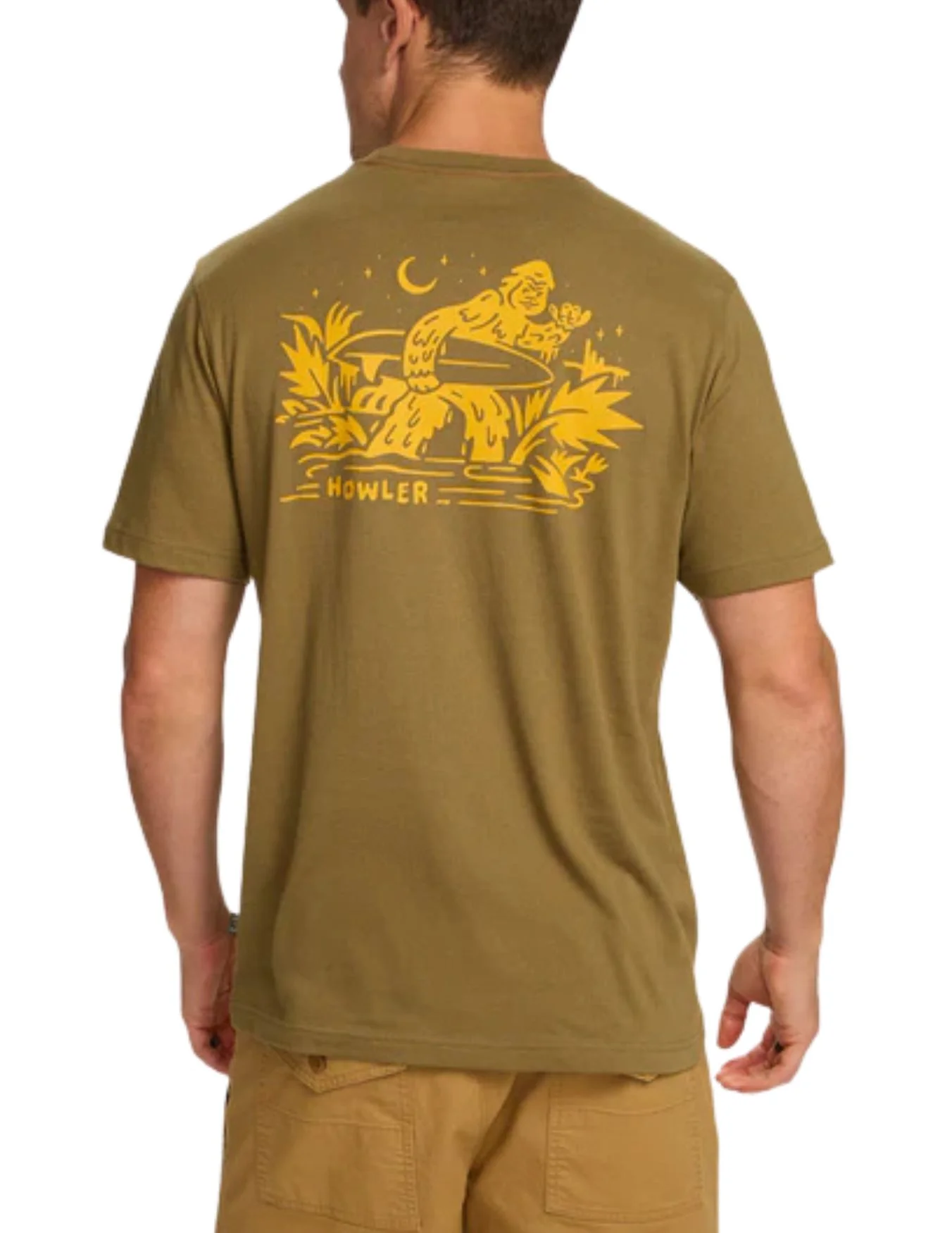 Howler Bros Mens Squatch Rider Pocket T-Shirt - Image 2