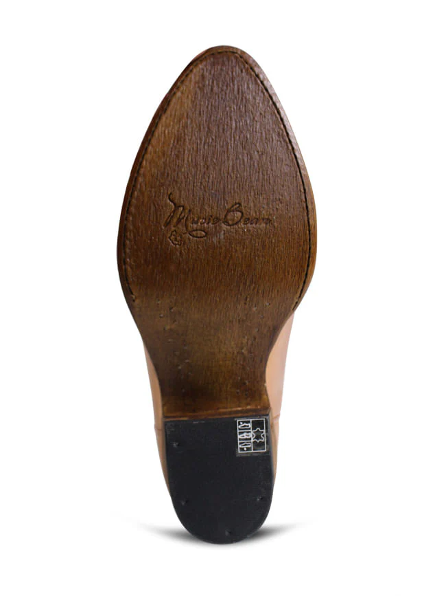 Macie Bean Womens Rose Gold Buckle Dreams Boots - Image 4