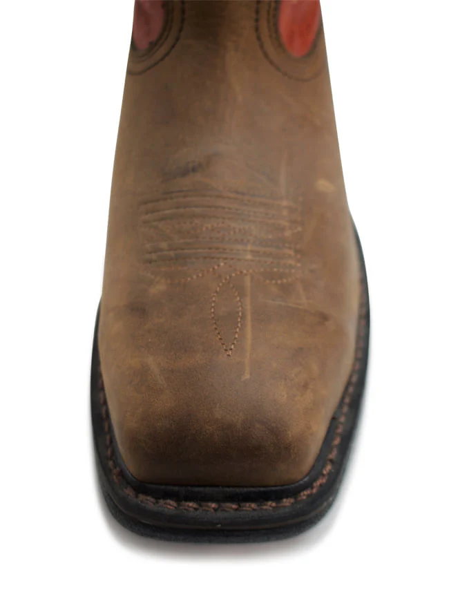 Mens Ariat Wide Square Toe Steel Toe Work Boots - Image 3