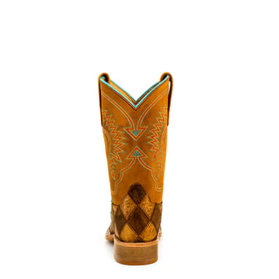 Men's Horse Power Tan Patchwork - Image 2