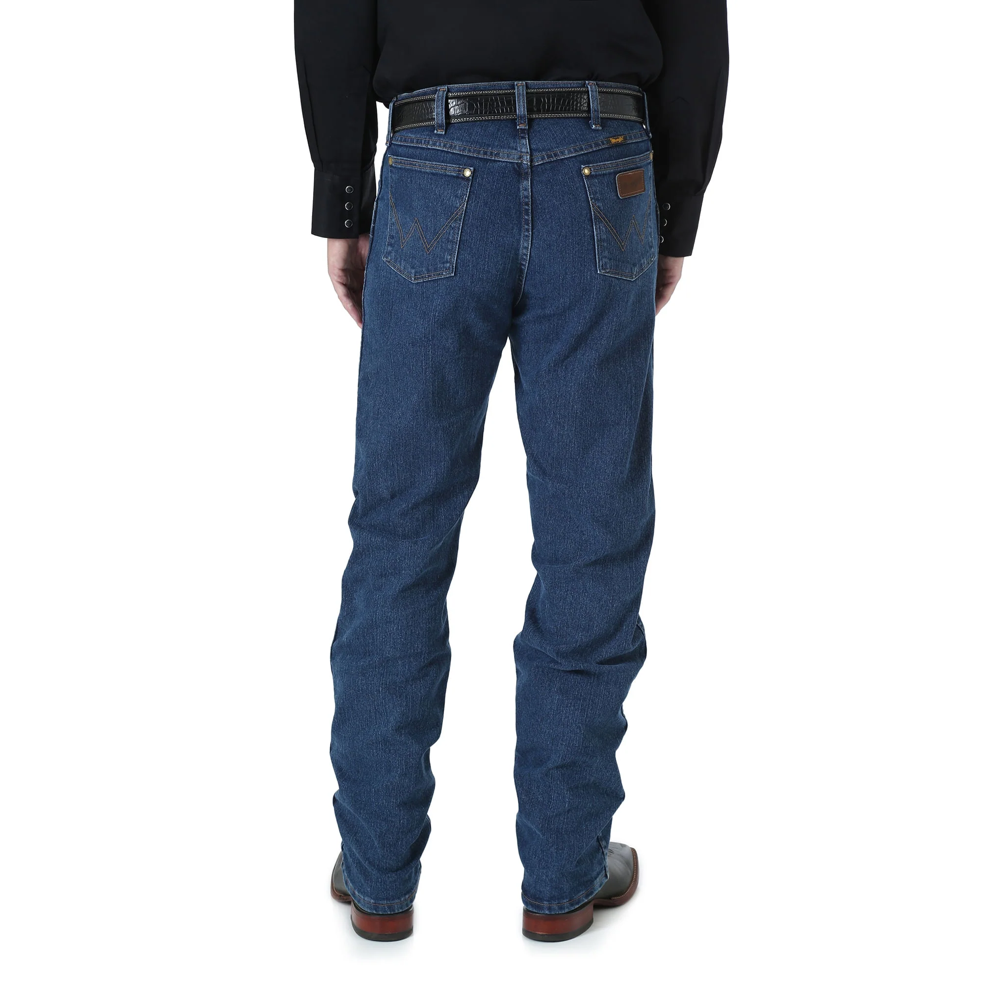 Men's Wrangler Premium Performance Advanced Comfort Cowboy Cut Jeans - Image 3