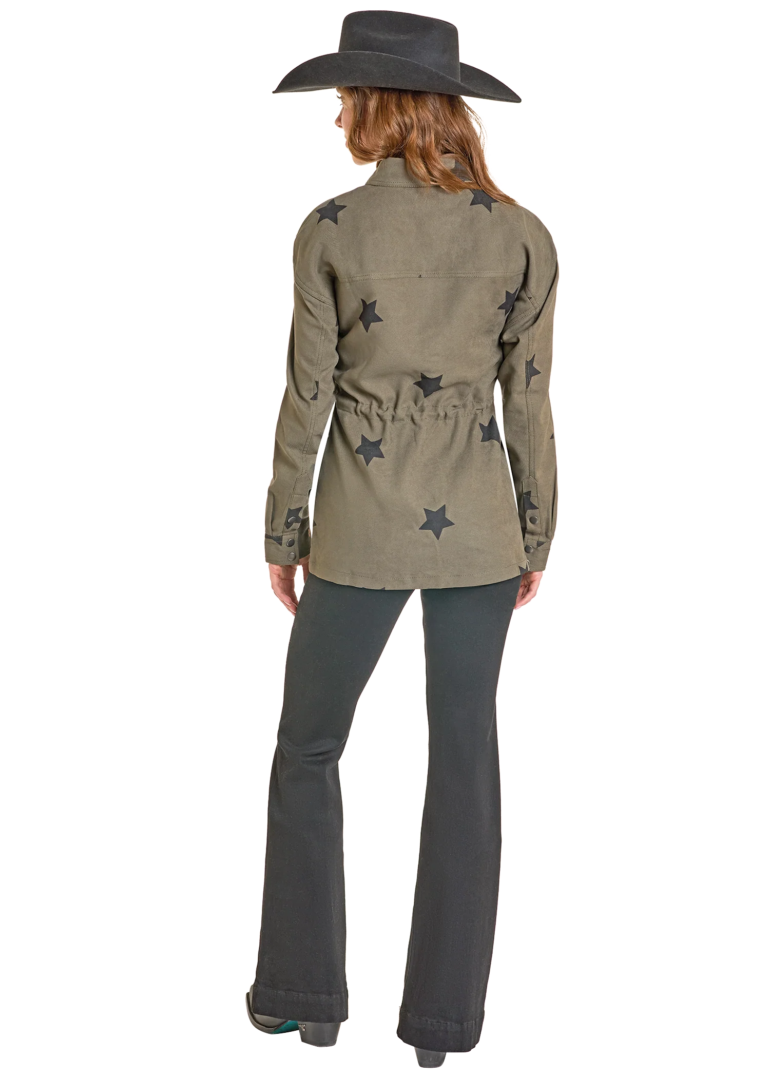 Panhandle Womens Star Cargo Jacket - Image 2