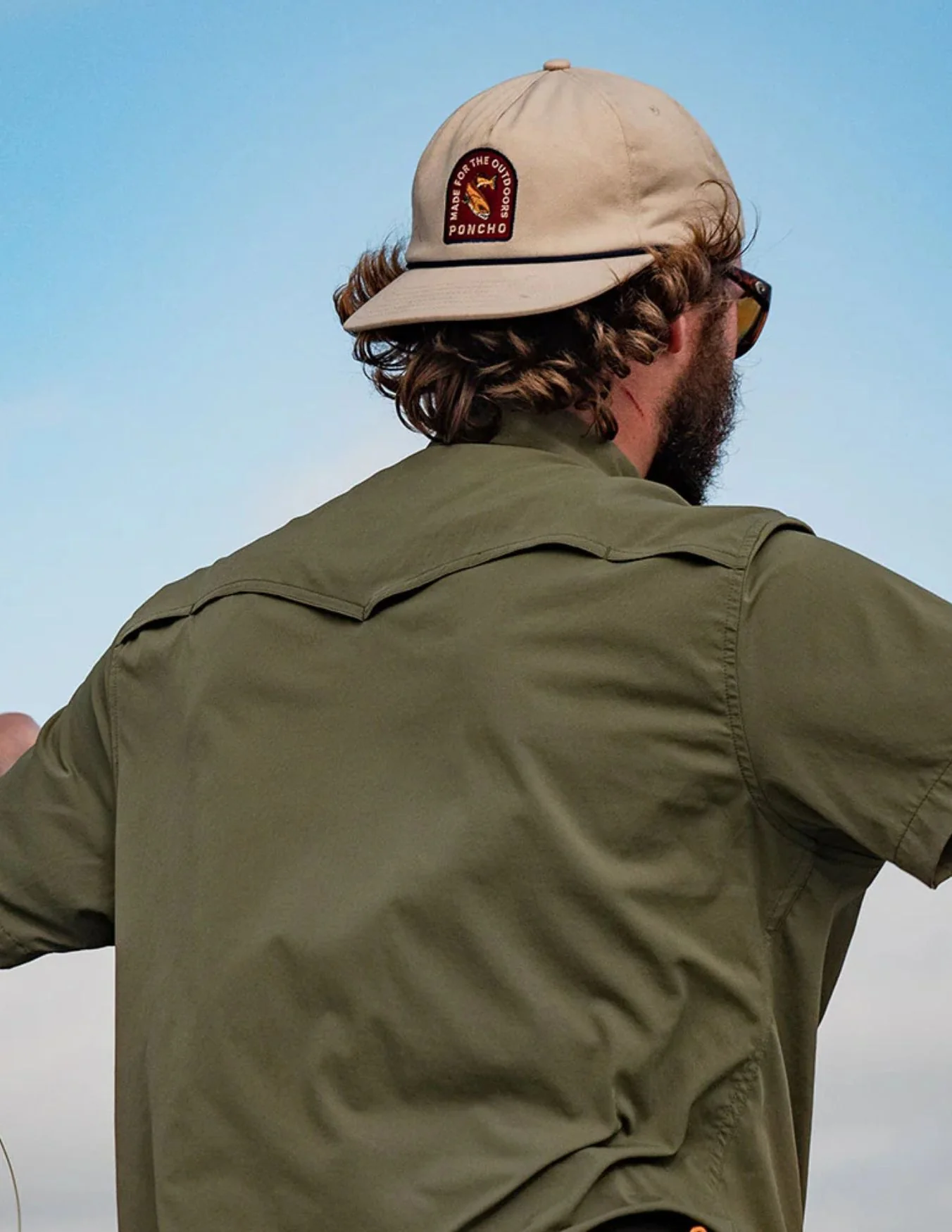 Poncho Mens Redfish Rope Cap - Image 3