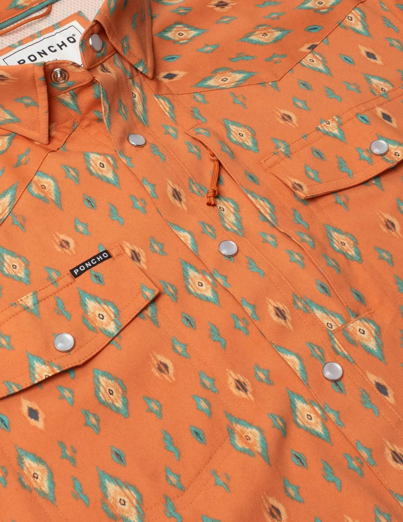 Poncho Mens The Bisbee Short Sleeve Shirt - Image 2