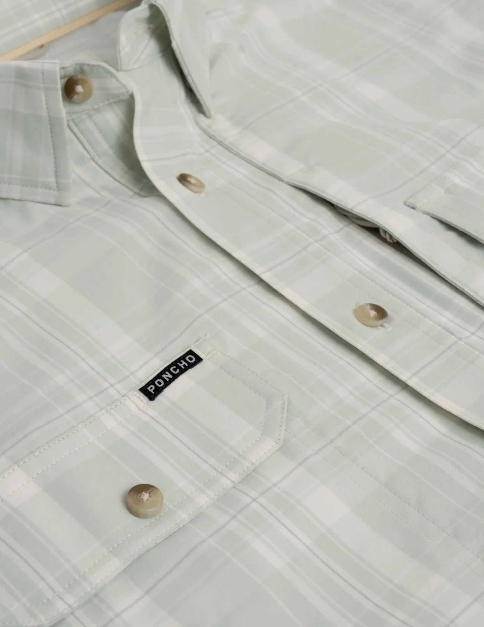 Poncho Mens The Cypress Short Sleeve Shirt - Image 2