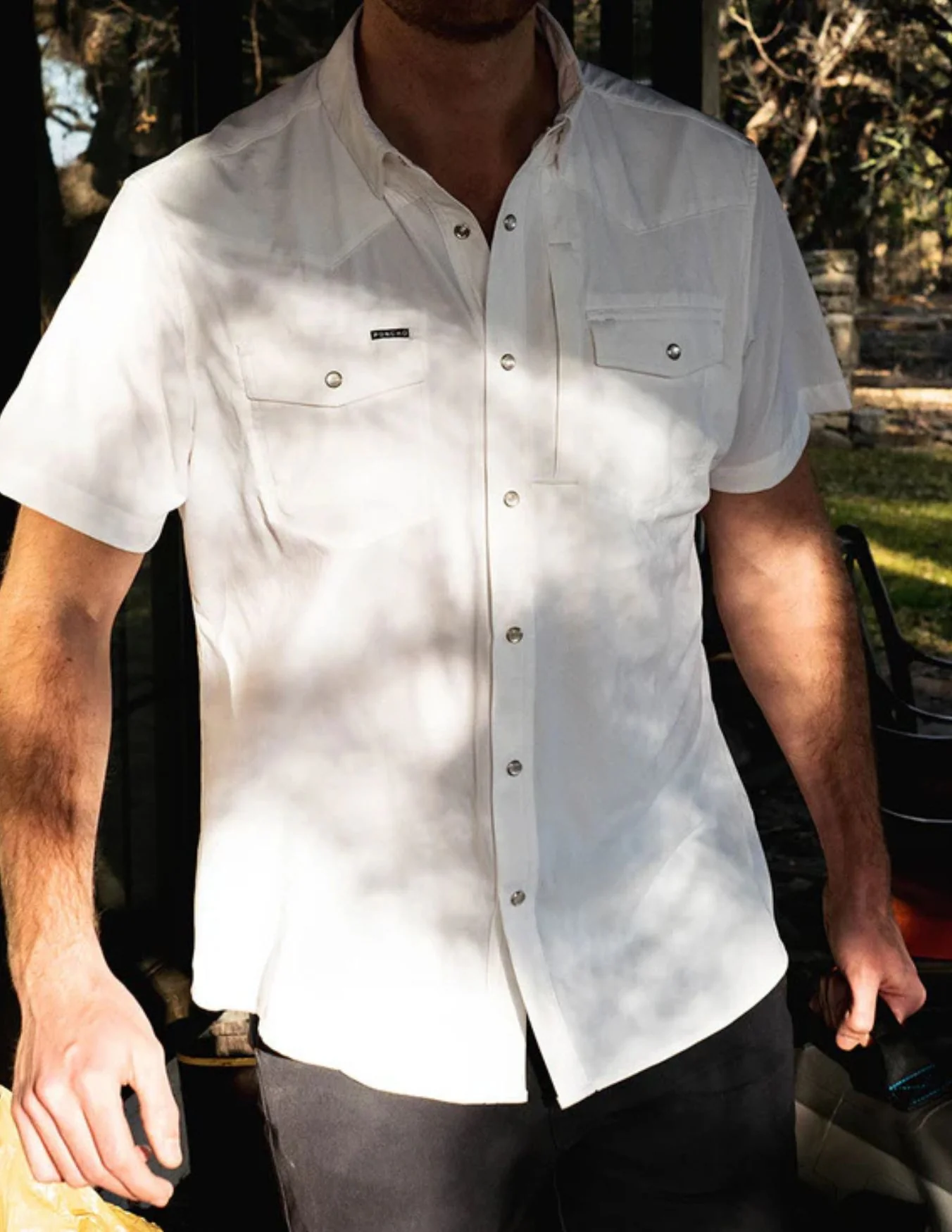Poncho Mens The Del Rio Short Sleeve Shirt - Image 3