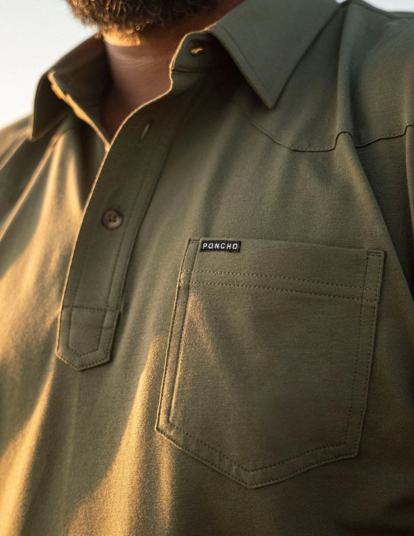 Poncho Mens The Jalapeno Cream Cheese Polo - Image 2