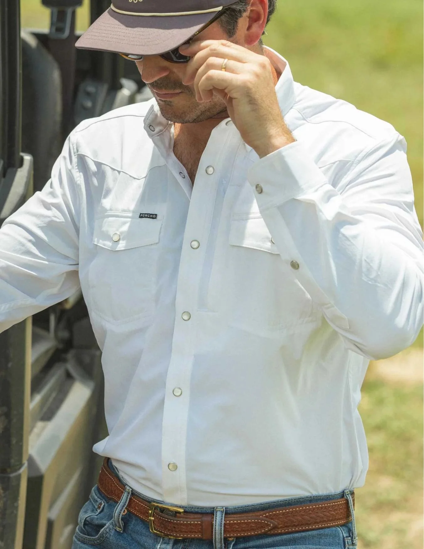 Poncho Mens The Odessa Long Sleeve Shirt - Image 3
