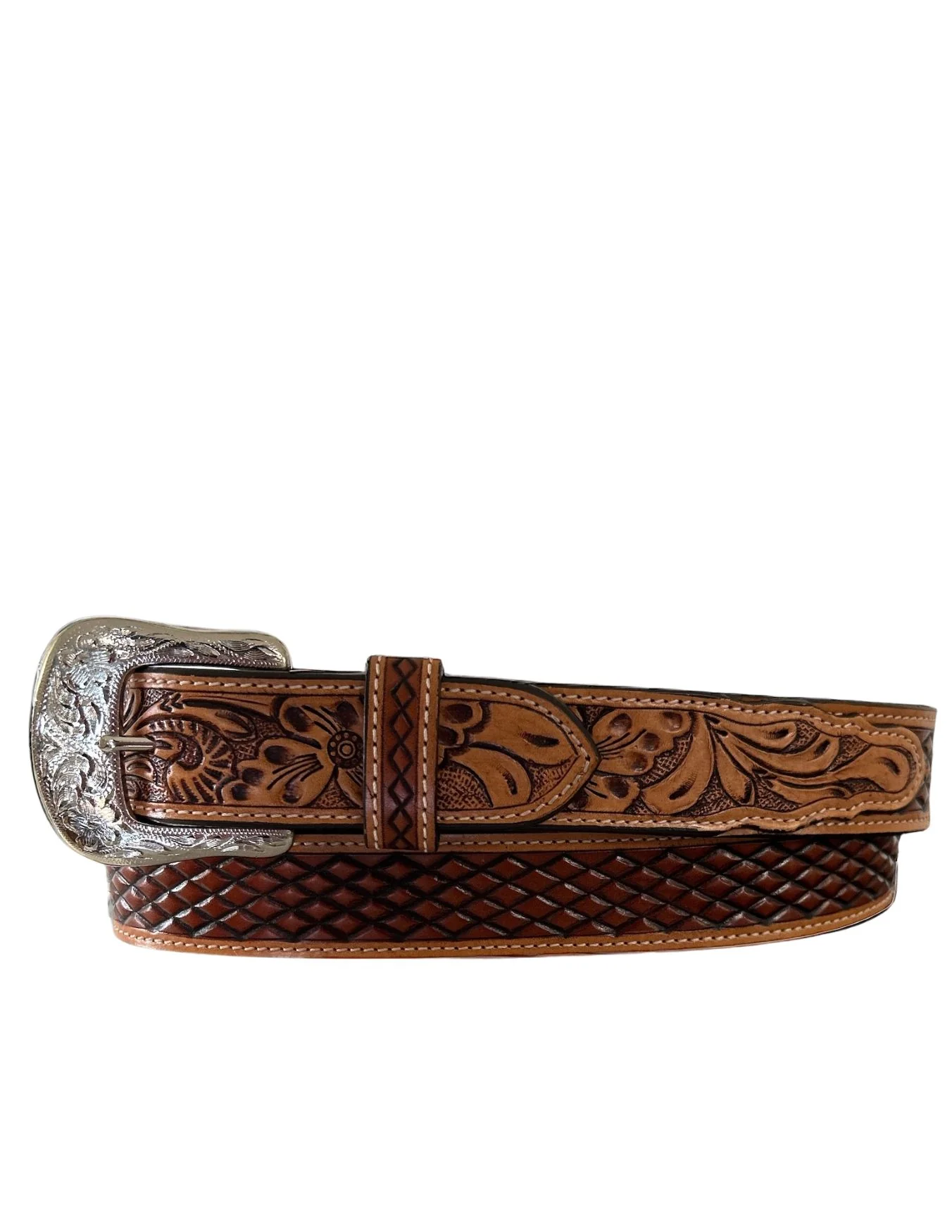 Ranger Mens Basket Weave Belt