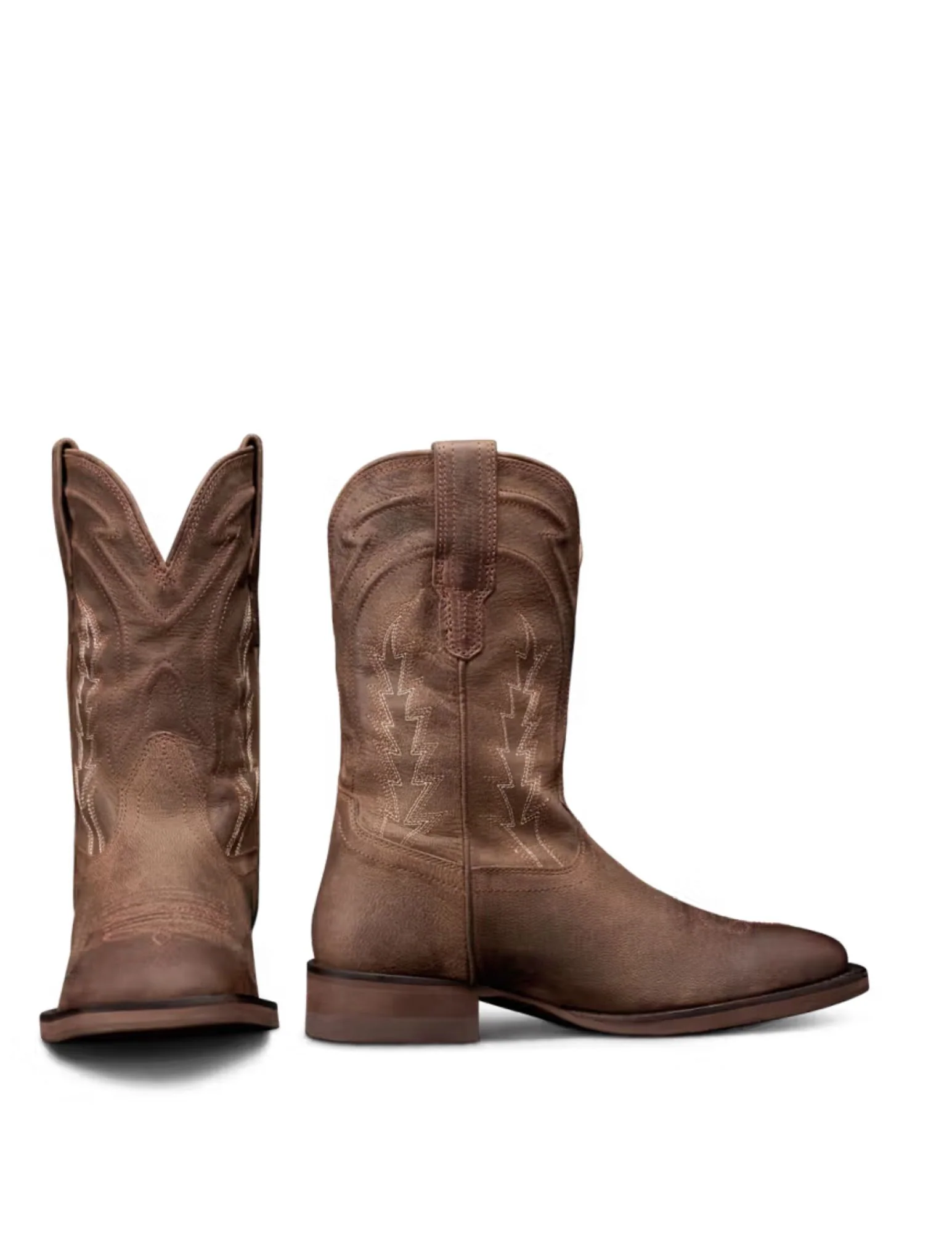 Tecovas Boys The Doc Cafe Boots - Image 3