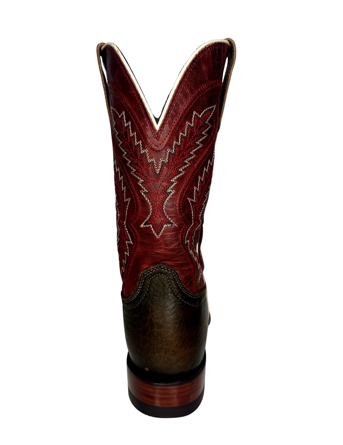 Tecovas Mens The Doc Oat Red Boots - Image 4