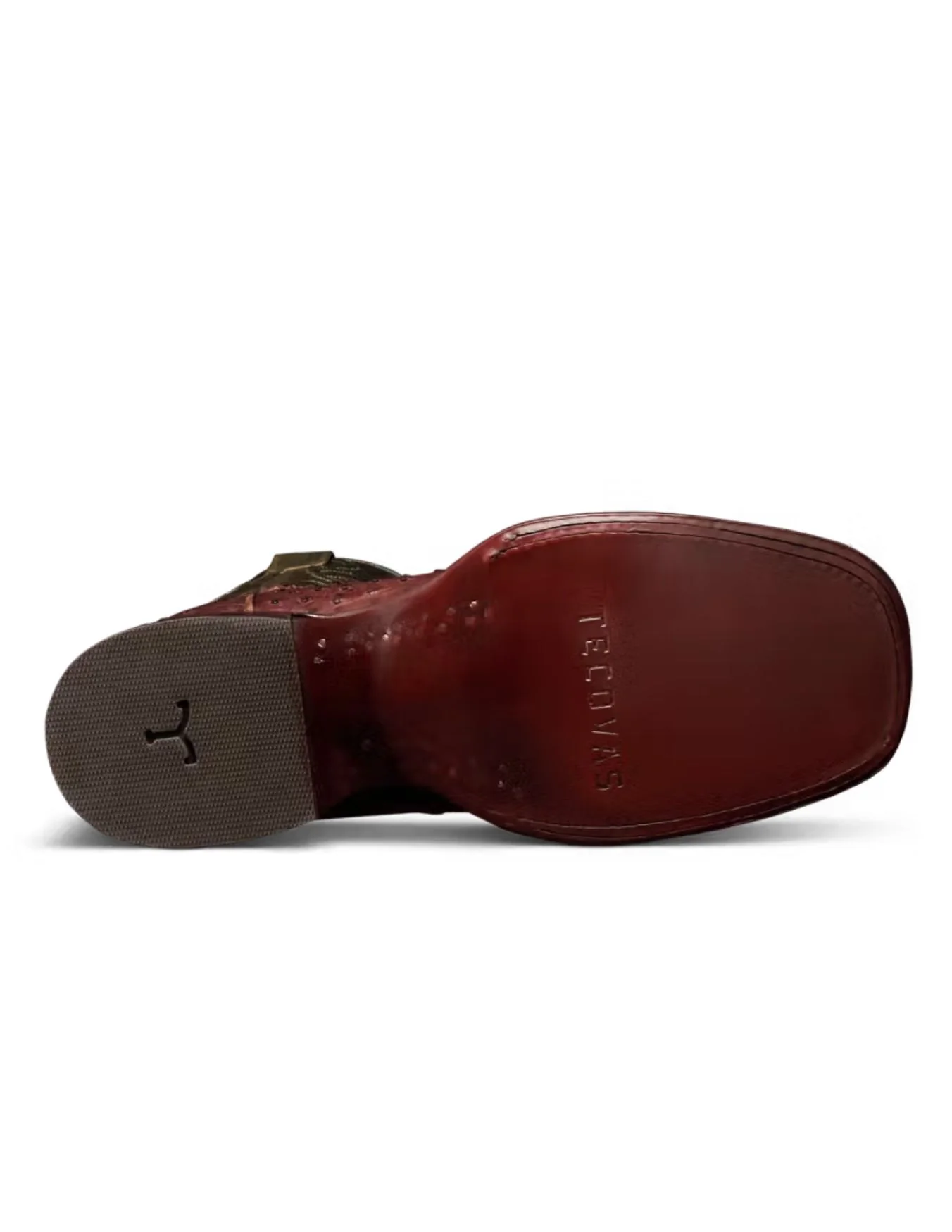 Tecovas Mens The Emmitt Tobacco Ostrich Boots - Image 3