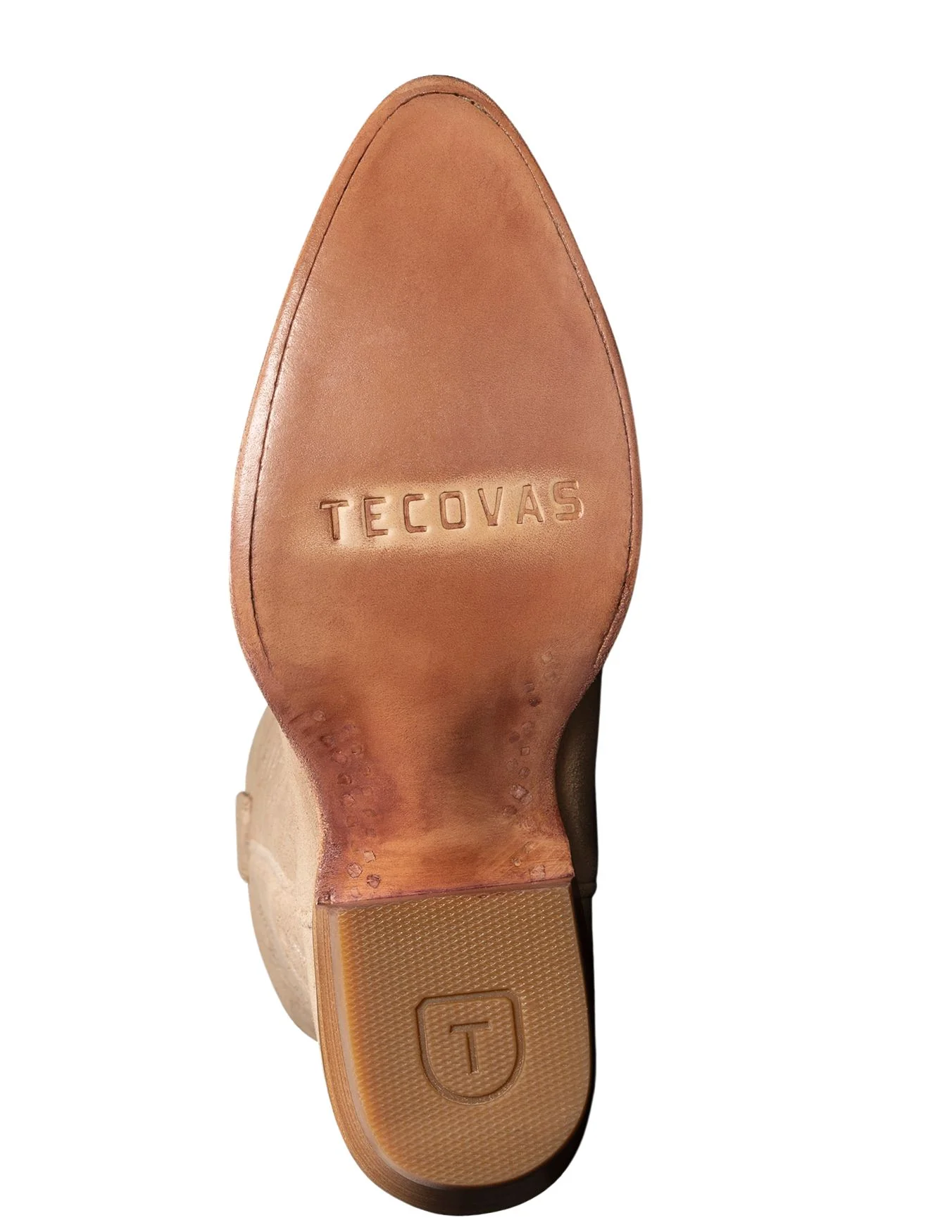 Tecovas Womens The Abby Suede Driftwood Boots - Image 4