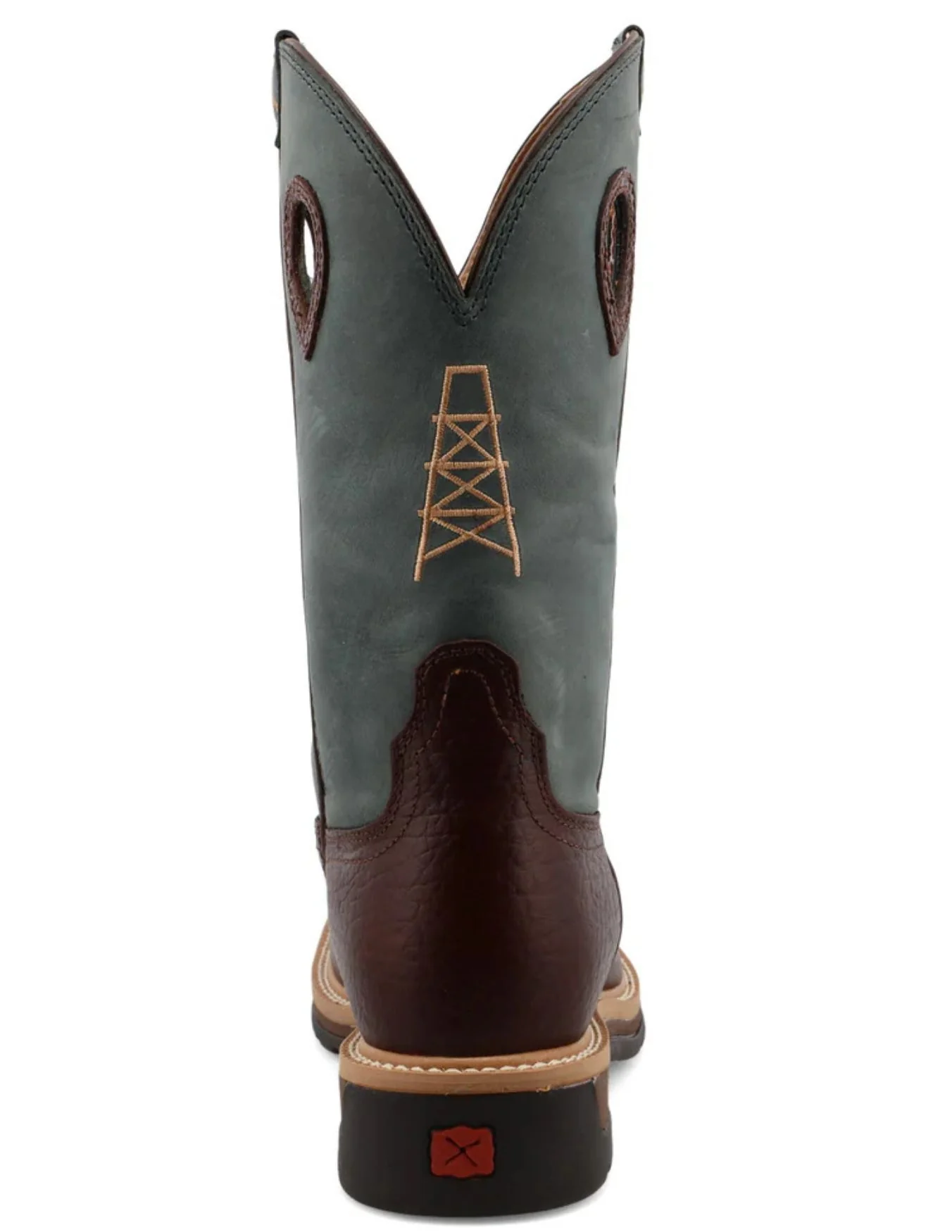 Twisted X Blue Steel Toe Work Boots - Image 3